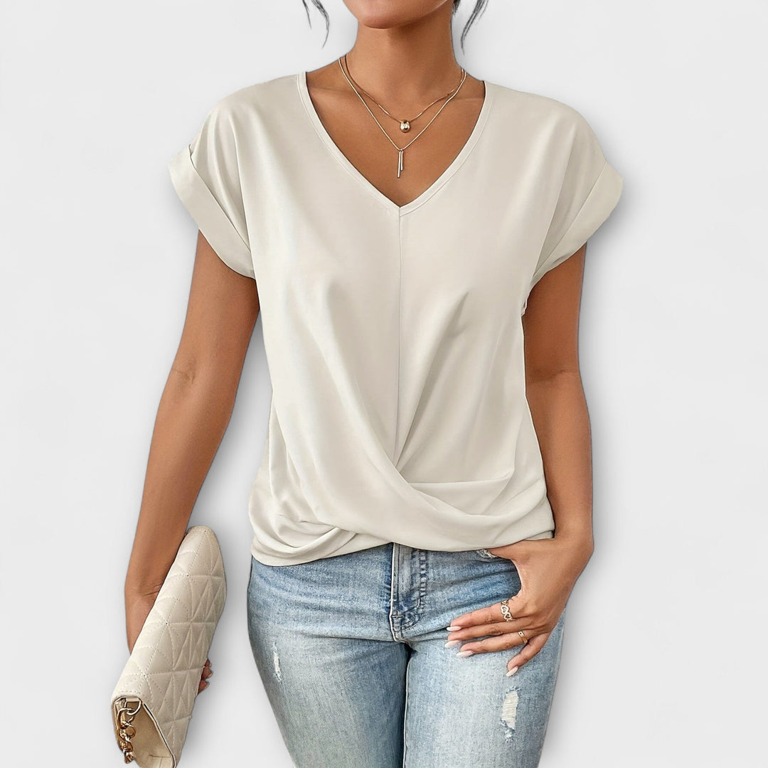 Ashford | Elegantes V-Ausschnitt-Top