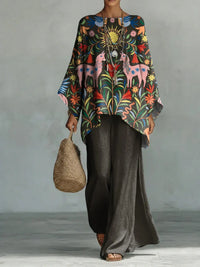 Adeline Set | Gedrucktes Komfort-Set