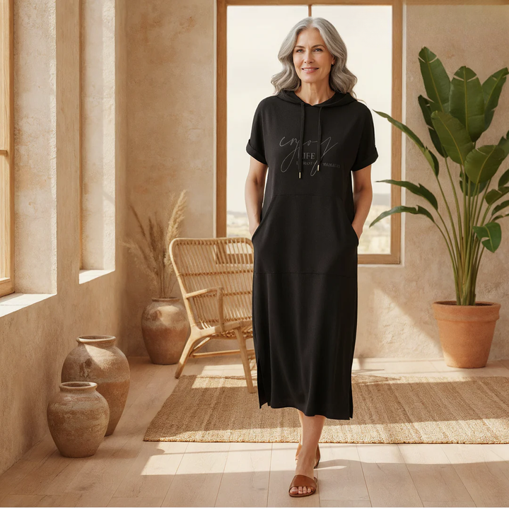 Bridget | Lässiges Hoodie-Kleid