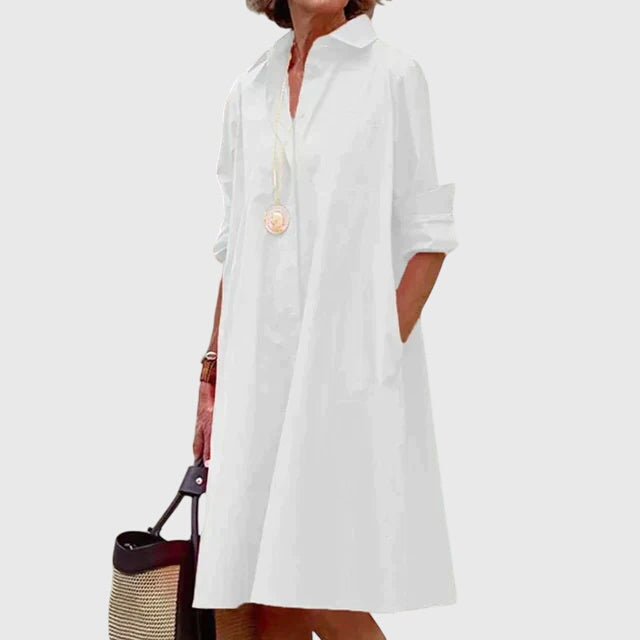 Corrine | Elegantes Kleid mit Taschen