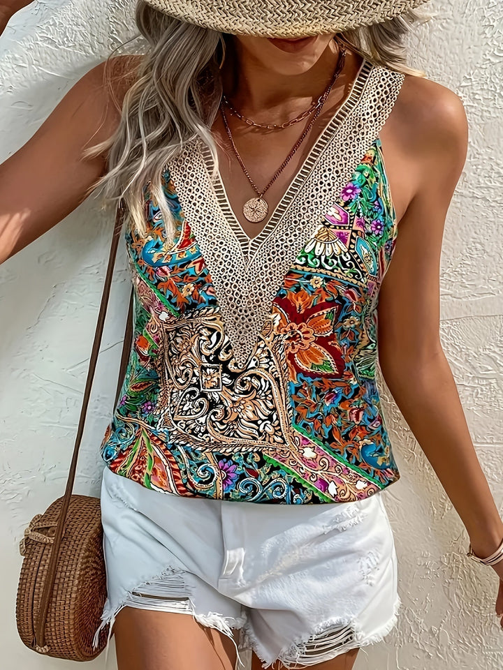 Cora | Boho-Print-Top