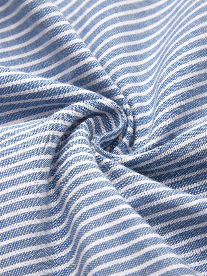 Davina | Gestreiftes Midi-Kleid