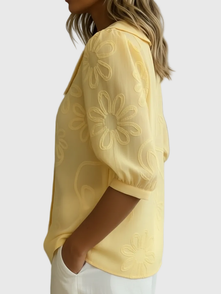 Vinica | Elegante florale, leichte Bluse