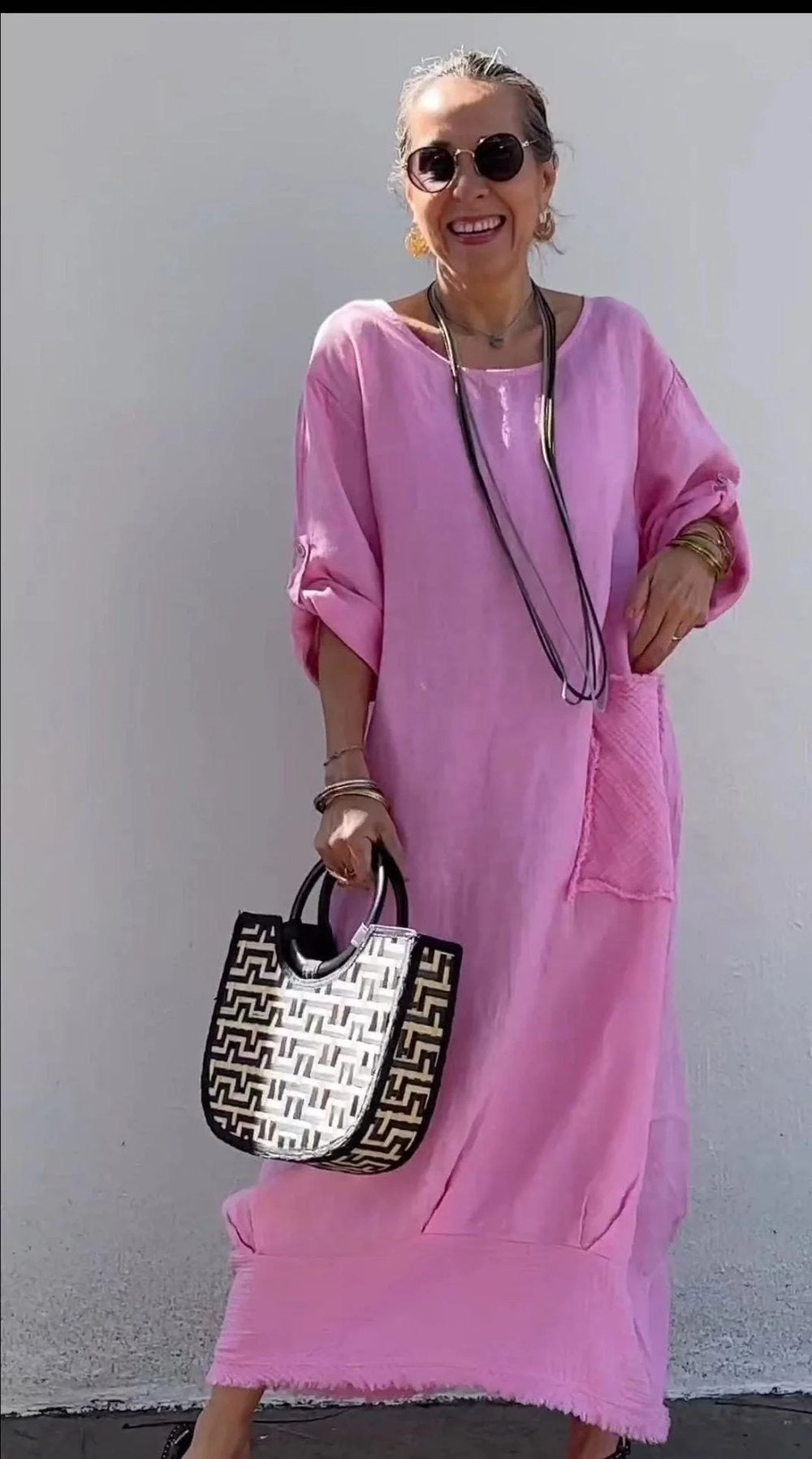 Leonore | Luftiges Oversized Kleid