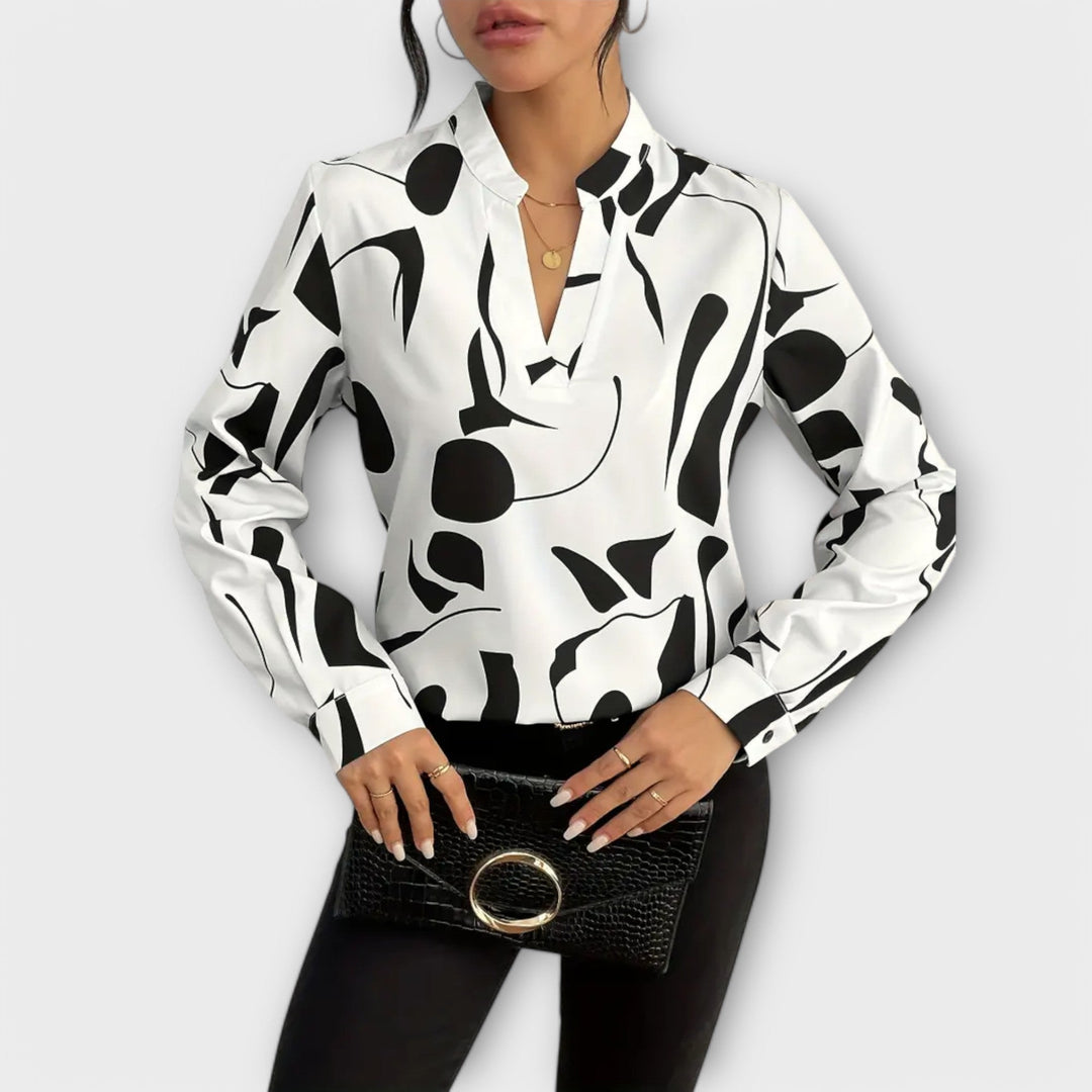 Irene | Elegante Bluse mit Design
