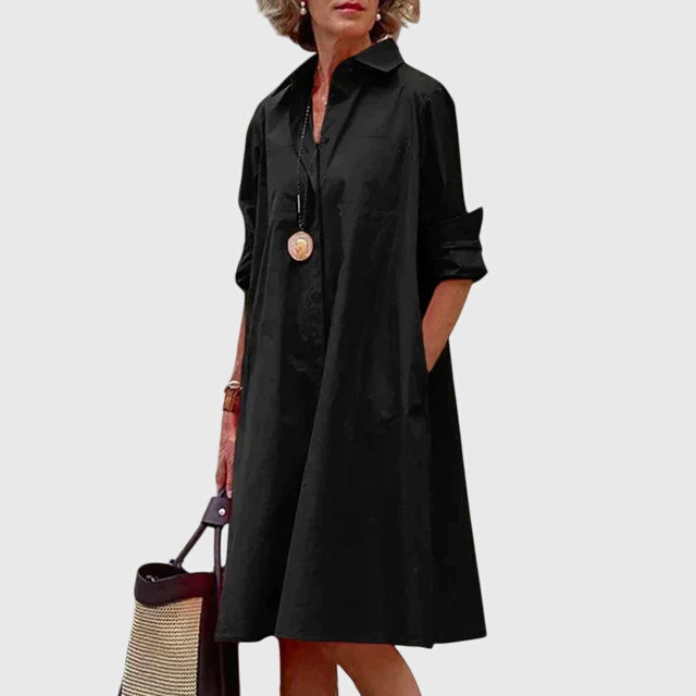 Corrine | Elegantes Kleid mit Taschen