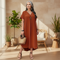 Gwendie | Fliessendes Komfortkleid