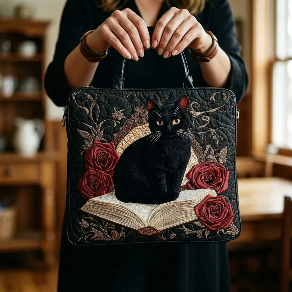 Emily | Handgemachte gesteppte Alltags Tasche