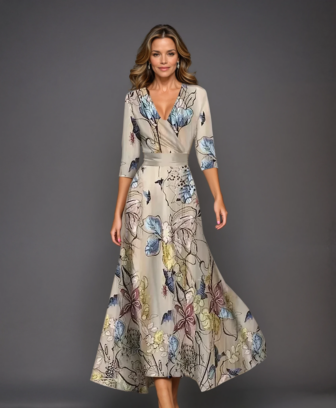 Patricia | Schickes Kleid mit Blumenmuster