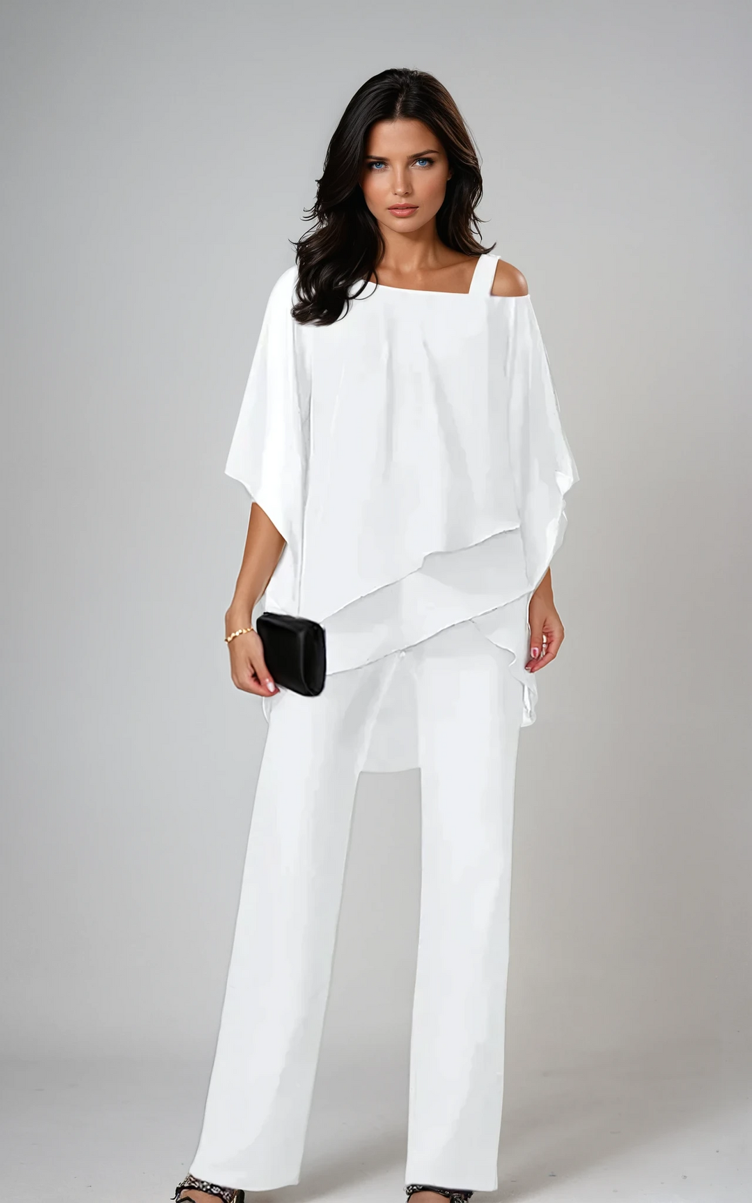 Anne | Elegantes Zweiteiliges Set mit fliessender Silhouette