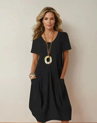 Kwani | Luftiges Kleid mit lockerer Passform
