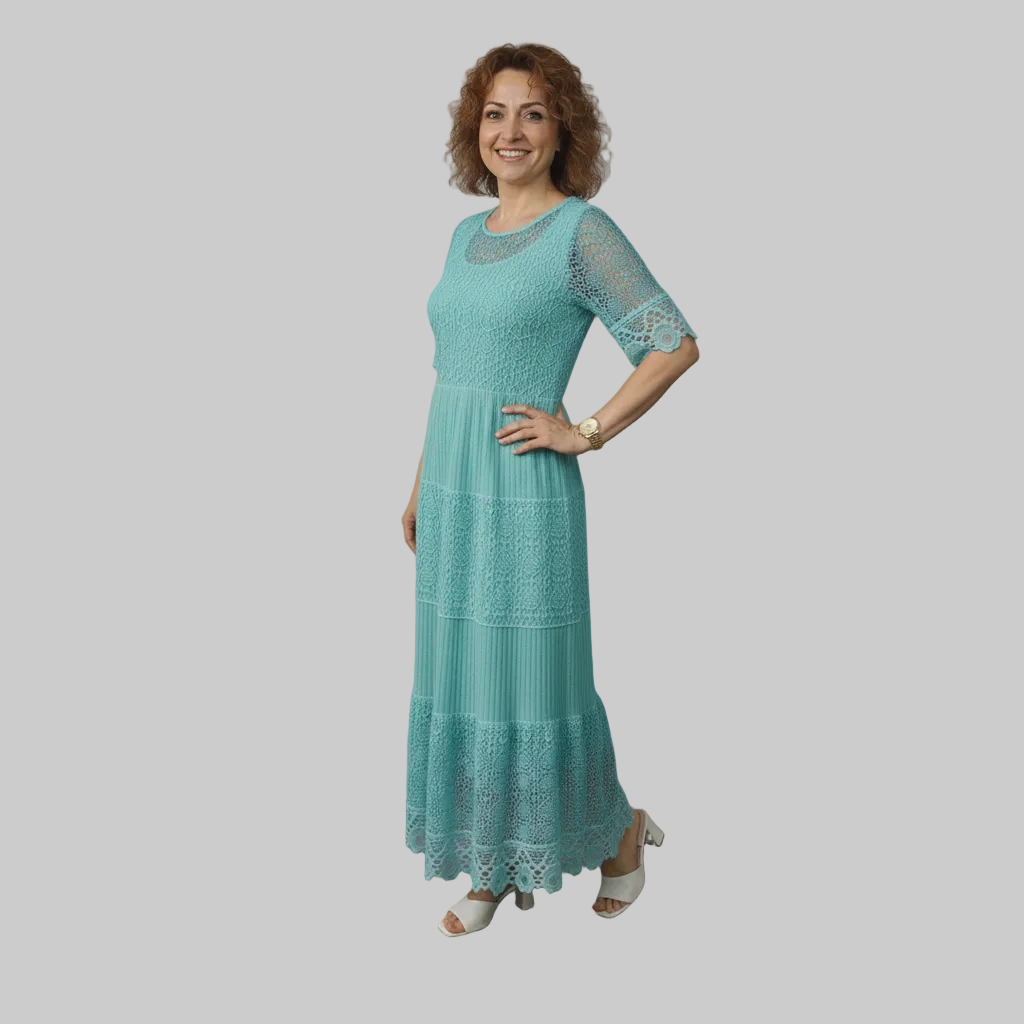 Camille | Kleid mit Spitzen-Details