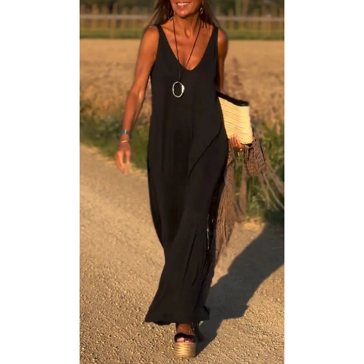 Selma | Entspanntes ärmelloses Kleid