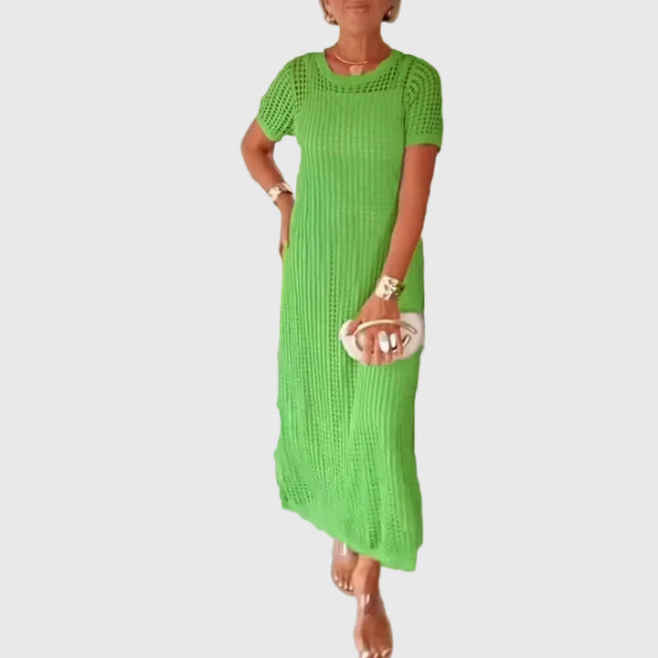 Adeline | Cut-Out Lange Maxi-Kleid + Gratis Innenkleid