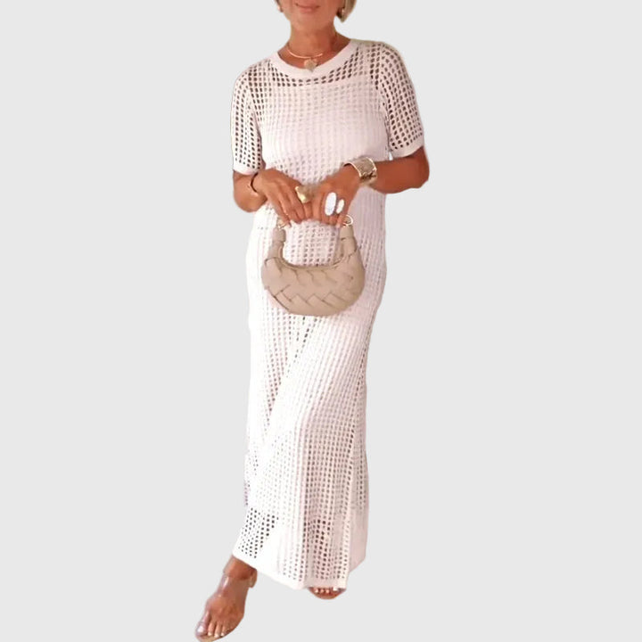 Adeline | Cut-Out Lange Maxi-Kleid + Gratis Innenkleid