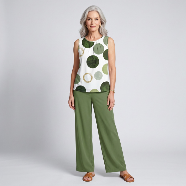 Teagan | Polka-Dot-Muster Set