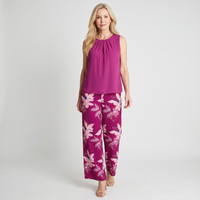 Kayla | Florales Retro-Zweiteiliges Set
